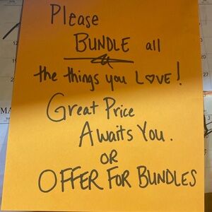 Bundles and offers